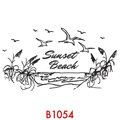 Stock art B1054 — beach