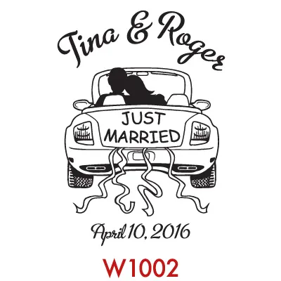 Stock art W1002 — wedding