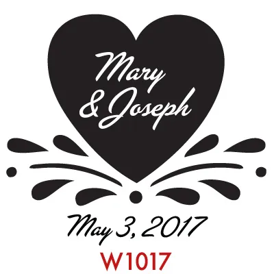 Stock art W1017 — wedding