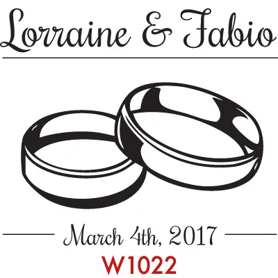 Stock art W1022 — wedding