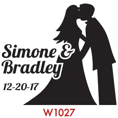 Stock art W1027 — wedding
